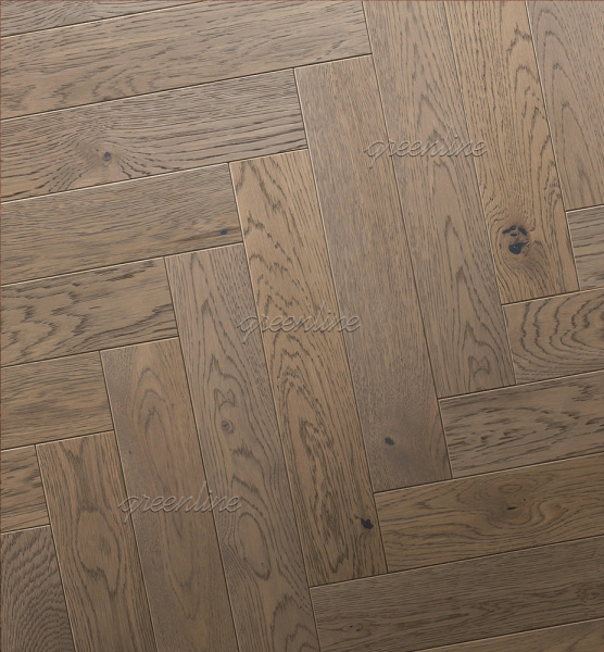 Инженерная доска Greenline Английская елка Matt 407 Шамплейн (420x95x15)