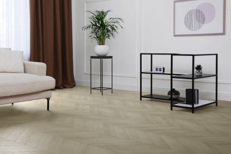 LVT Ламинат Aquafloor Chevron Premium (Шеврон премиум) 6.5/43 4V AF7012CVR 690x120