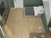 SPC Ламинат CronaFloor Joli 4/42 4V J1006 Зиркон 1200x150