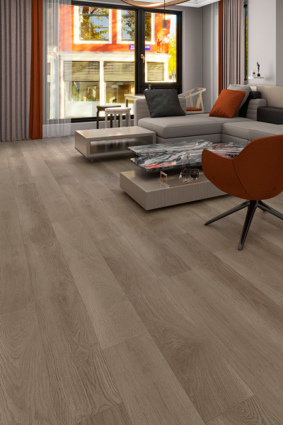 ПВХ плитка, кварц виниловый ламинат Dw Flooring LG L Тёмная гранит LG-L-7305
