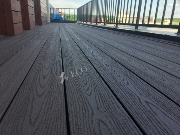 Террасная доска Ecodecking Техно 4000x145x20 Венге