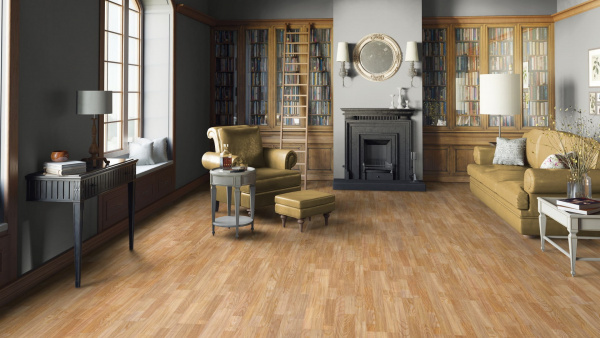 Паркетная доска Timber 3strip Дуб Волна