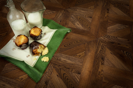 Инженерная доска (модуль) Kochanelli Квадро Дуб Омбра