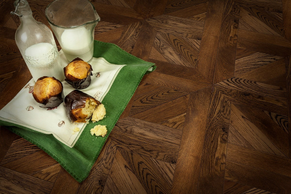 Инженерная доска (модуль) Kochanelli Квадро Дуб Омбра