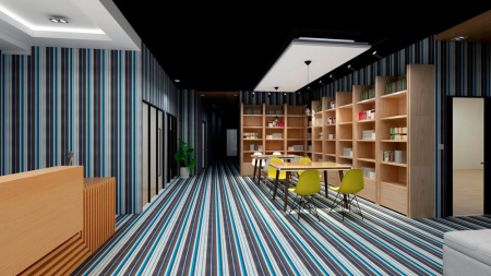 Плетеный виниловый пол Hoffmann Walls 016