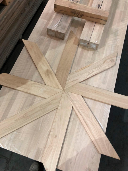 Двухслойная инженерная доска Termo Wood Французская Ёлка 12 140 (Селект)