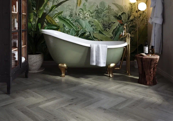 ПВХ плитка, кварц виниловый ламинат Invictus Maximus Parquet Highland Oak Frosted