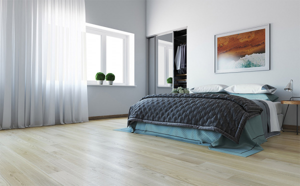 Паркетная доска PolarWood Space Oak Premium Mercury White Oiled 2000