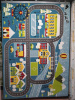 Ковер Play Rugs D580A BLUE/CREAM 0.8x1.5