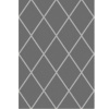 Ковер Oz Kaplan Gold Shaggy 01562A L.GREY/L.GREY Прямоугольник 0.8x1.5