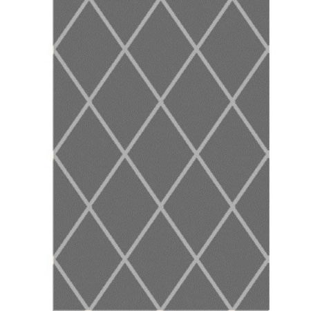 Ковер Oz Kaplan Gold Shaggy 01562A L.GREY/L.GREY Прямоугольник 0.8x1.5