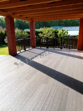 Террасная доска Ecodecking Техно плюс 4000x150x25 Венге
