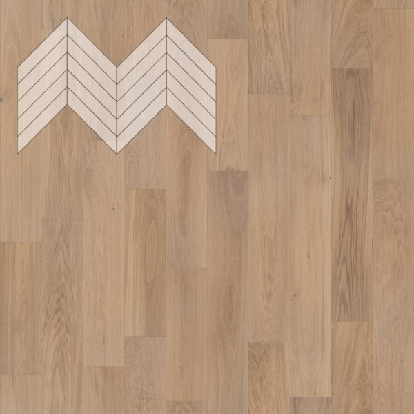 Инженерная доска Lab Arte Елка Chevron Французская Дуб Селект 2006 лак 600/510х90х14/45°