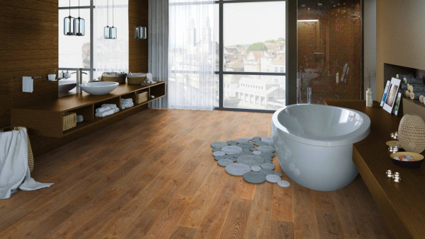 Ламинат Tarkett Estetica (Эстетика) 9/33 4V Дуб Натур светло-коричневый NL 1292x194