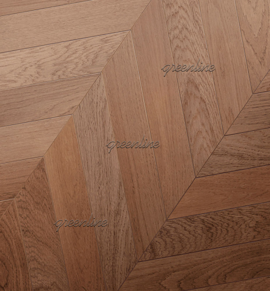 Инженерная доска Greenline Французская ёлка Lux 313 Карелия 600x125x15 (угол 60°)