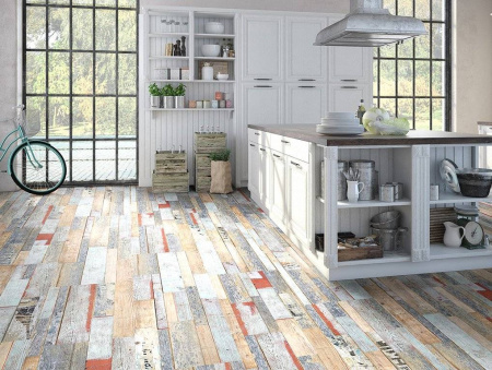 Пробковое покрытие Corkstyle Printcork Loft Melt Клеевое 1235x305x6