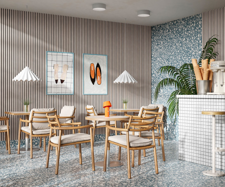 Акустическая панель Cosca Decor Монако Дуб Клэр светлый, 2750х600х21мм