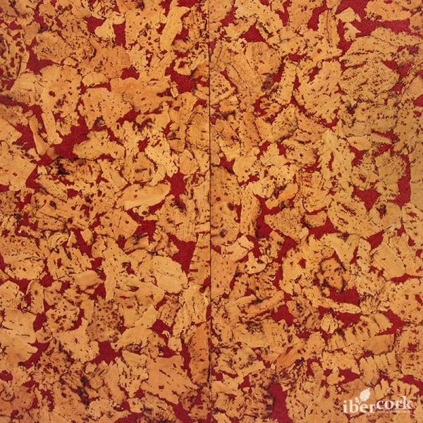 Стеновая панель IberCork EasyCork Лерида Рохо