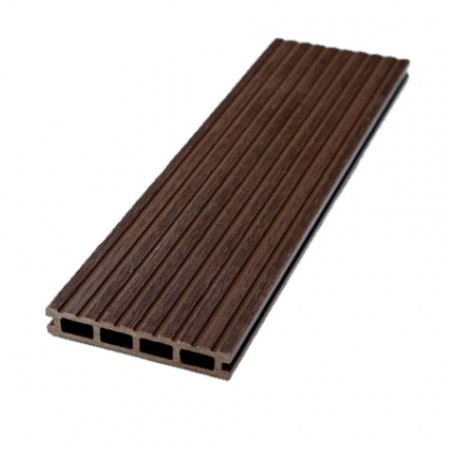 Террасная доска Ecodecking Комфорт 3D 3000x143х23 Шоколад
