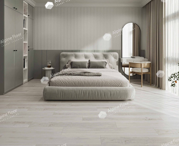 LVT Ламинат Alpine Floor Easy Line 3/43 4V ECO 3-19 PB Дуб Полярный 1219.2x184.15
