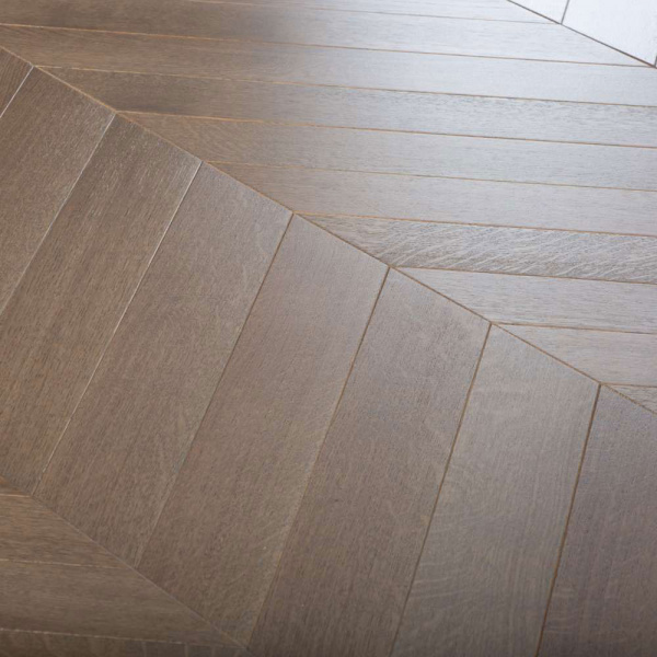 Инженерная доска Lab Arte Елка Chevron Французская Дуб Селект Кайт 45°