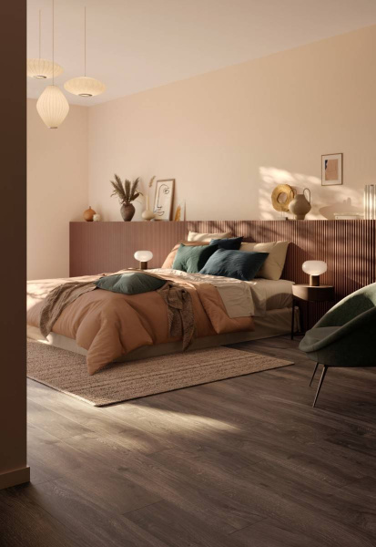 Ламинат Berry Alloc Ocean+ 12/33 4V 2502 Гиант Тёпло-Коричневый 1288x190