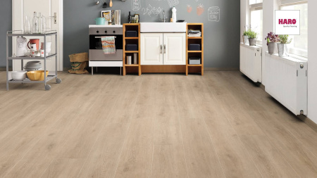 Ламинат Haro Tritty 100 Gran Via 8/32 4V 535269 Дуб Венето Кремовый 2200x243