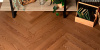 ПВХ плитка, кварц виниловый ламинат Vinilam Parquet Herringbone Glue Винсент GD11200
