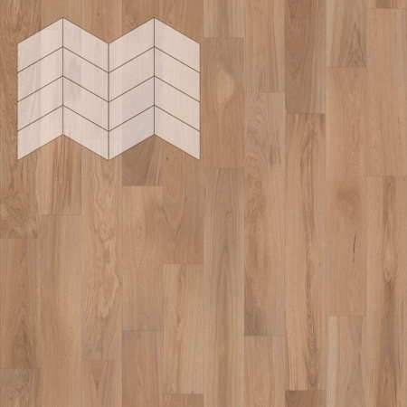 Инженерная доска Lab Arte Елка Chevron Французская Дуб Селект Лаунж лак 400/337х110х14/60°