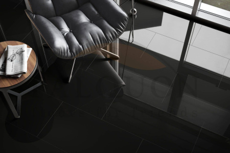 SPC Ламинат Falquon The Floor Stone 6/33 4V DU190 Black Матовый 800x400