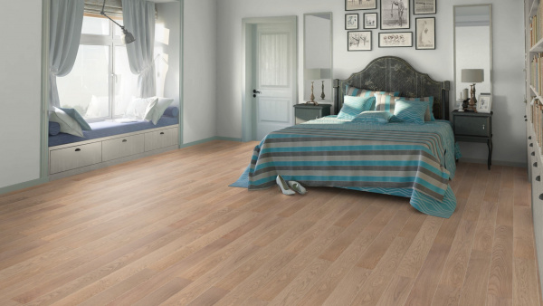 Паркетная доска Tarkett Step XL Дуб Роял Серый 1200 BR MDB PN DG