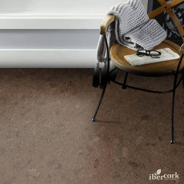 Пробковое покрытие EasyCork Амадора маррон Замковое 910x300x10