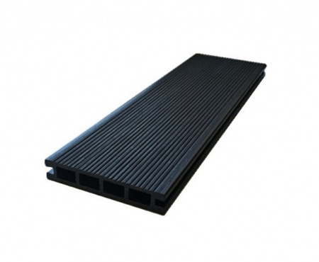 Террасная доска Ecodecking Титан 3D 3000x140x25 Антрацит