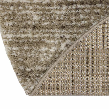 Ковер Oz Kaplan Gold Shaggy 0A293A BEIGE Овал 0.8x1.5