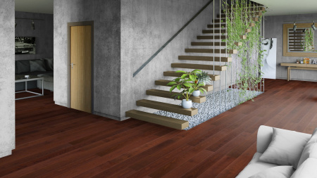 Паркетная доска Tarkett Step XL Дуб Барон Темный 1200 BR MDB PN