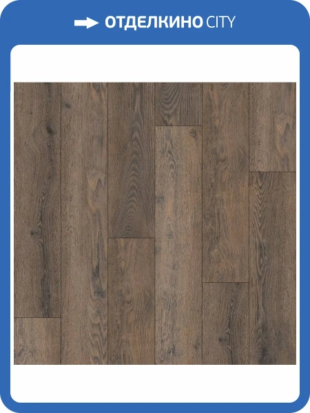 SPC Ламинат AlixFloor City Line 5/43 4V ALX3020-4 Дуб дымчатый темный 1200x183