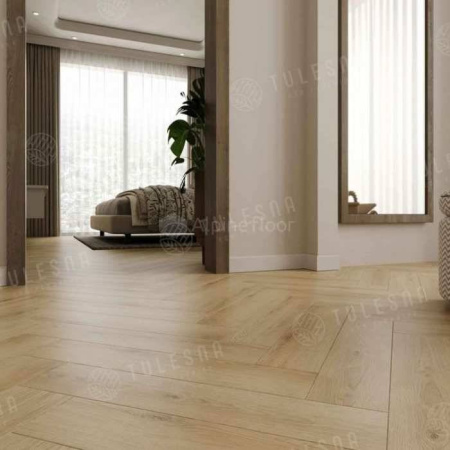 LVT Ламинат Tulesna Art Parquet 2.5/43 4V 1005-301 Famoso 590x118