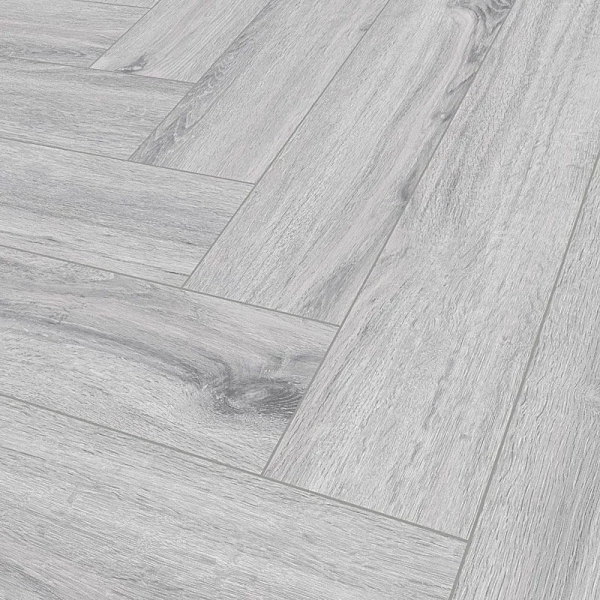 Ламинат SPC FALQUON SPC (The floor) Herringbone Ice Oak P1007