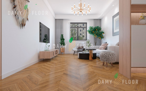 SPC ламинат Damy Floor Chevron Монсоро DF09-Ch