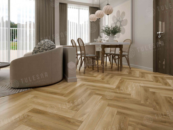 ПВХ плитка, кварц виниловый ламинат Tulesna Art Parquet LVT Grazioso 1005-601