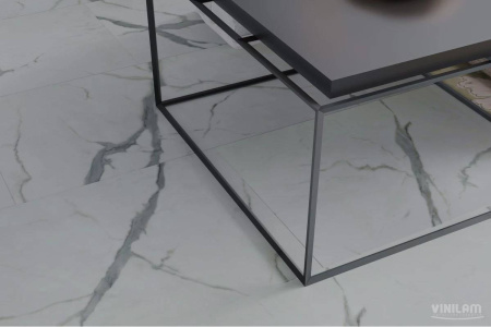 LVT Ламинат Vinilam Ceramo XXL Stone Glue 2.5/43 4V 87999 Греческий Мрамор 950x480