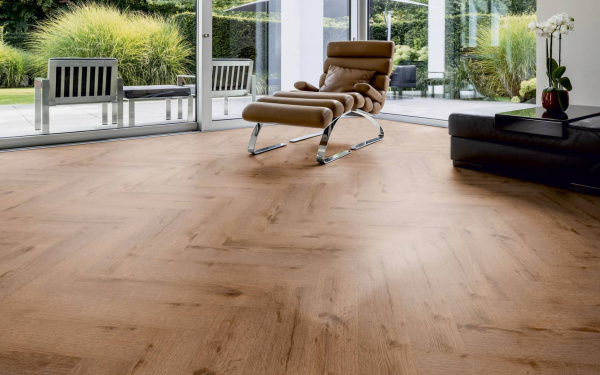 LVT Ламинат Ter Hurne 2.5/42 4V 1101210314 PRO Английская елка Дуб Вашингтон 749.3x149.9