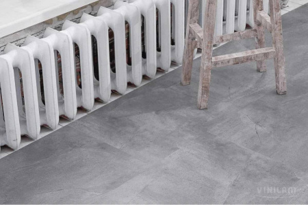 WPC Ламинат Vinilam Ceramo Stone 8/34 4V 61602 Серый Бетон 940x470