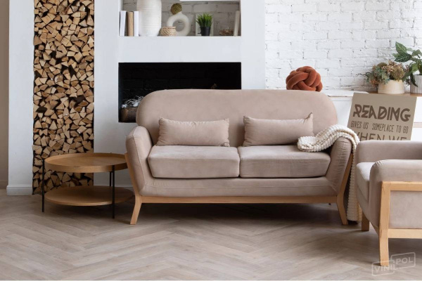 SPC Ламинат VinilPol Herringbone 7/34 4V 9944 Паркет Палладио 762x127