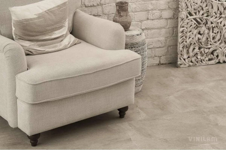LVT Ламинат Vinilam Ceramo XXL Stone Glue 2.5/43 4V 61603 Бетонная Смесь 950x480