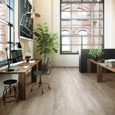 ПВХ плитка, кварц виниловый ламинат Invictus Maximus Plank New England Oak Sand
