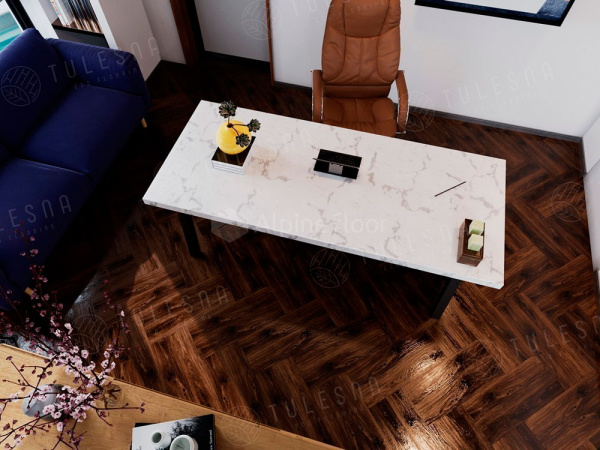 ПВХ плитка, кварц виниловый ламинат Tulesna Art Parquet LVT Allegro 1005-901