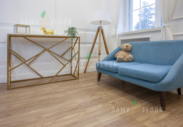 SPC ламинат Damy Floor Family Дуб Селект 001-2