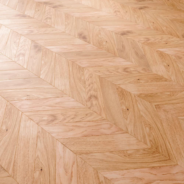 Инженерная доска Lab Arte Елка Chevron Французская Дуб Селект 1015 лак 400/313х150х14/60°