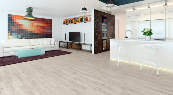 Ламинат Viva Floor Black Label Крофт белый 1040